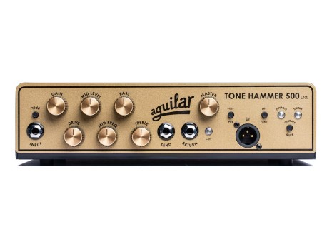 Aguilar Tone Hammer 500 Gold Limited Edition Tête Basse TH500