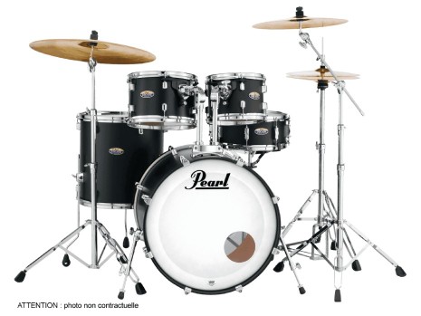 Pearl Decade Maple Fusion 20" 5 Futs Satin Slate Black