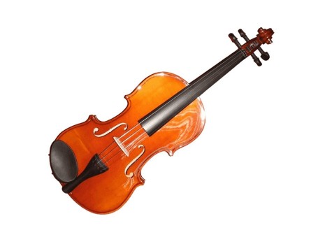 Herald Violon 4/4 AS144-E en Etui Touche Ebene