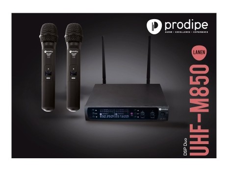 Prodipe UHF M850 DSP Duo Lanen