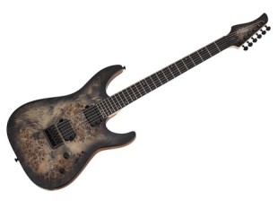 Schecter C6-Pro Charcoal Burst