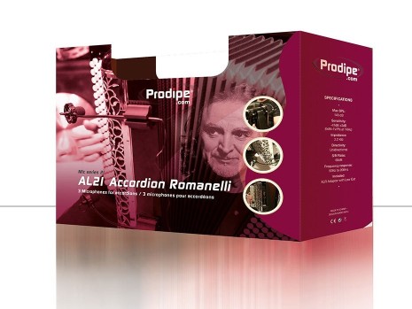 Prodipe AL21 Kit Micros Accordeon Romanelli