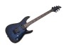 Schecter Omen Elite 6 See Thru Blue Burst